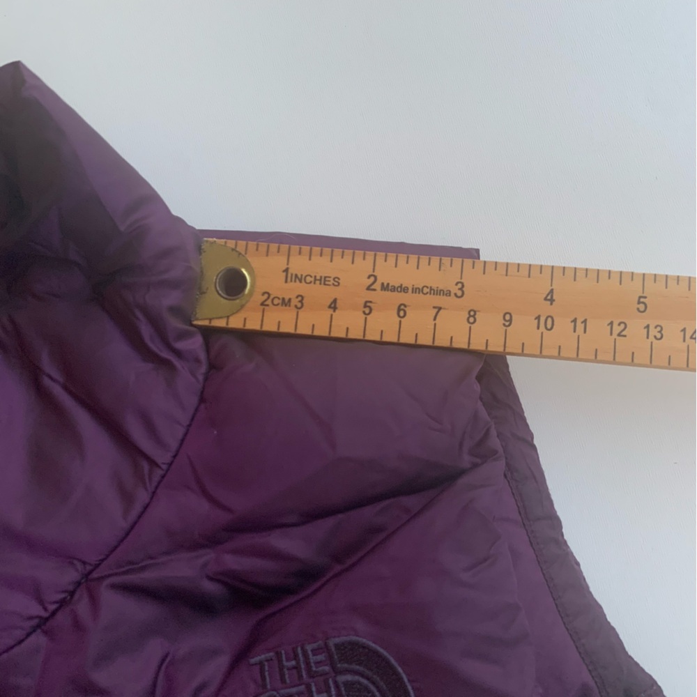 THE NORTH FACE NF0A4R3F Women Aconcagua Puffer Vest Sz S/P Dark Purple 550 Down - Picture 6 of 14
